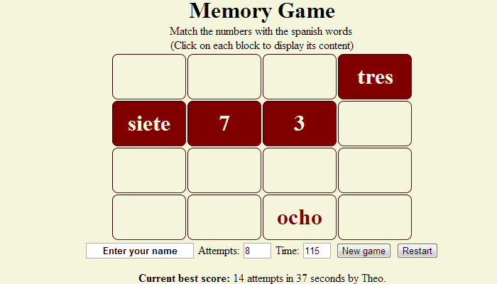 Memory Game